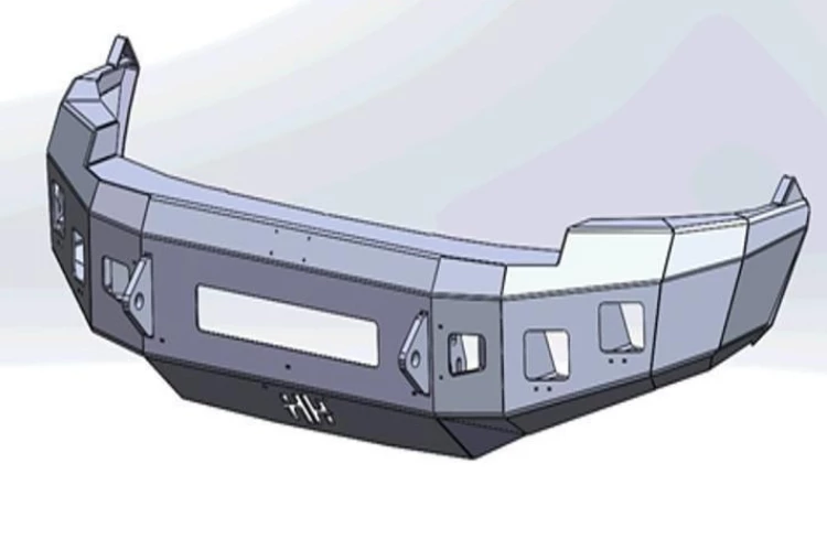 Hammerhead 600-56-0818 Low Profile Dodge Ram 1500 Front Bumper 2009-2012 No Brushguard 