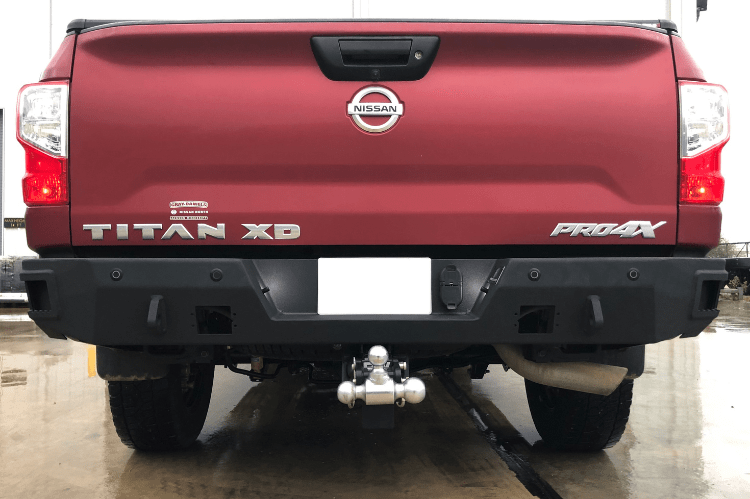 Hammerhead 600-56-0853 Nissan Titan XD 2016-2019 Rear Bumper Flush Mount with Sensors