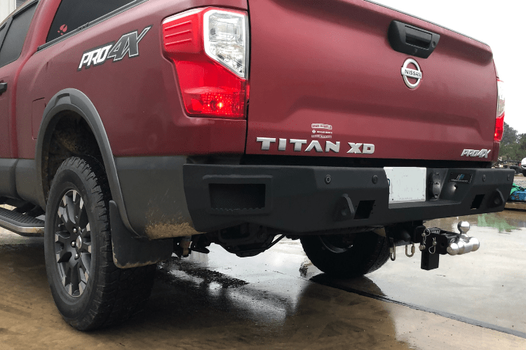 Hammerhead 600-56-0853 Nissan Titan XD 2016-2019 Rear Bumper Flush Mount with Sensors