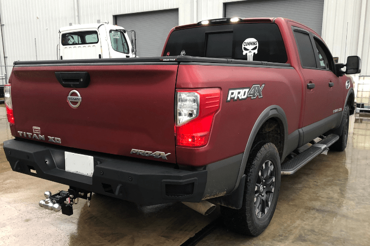 Hammerhead 600-56-0853 Nissan Titan XD 2016-2019 Rear Bumper Flush Mount with Sensors