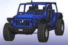 Hammerhead 600-56-0909 Jeep Wrangler JK 2007-2018 Stubby X-Series Front Bumper Winch Ready