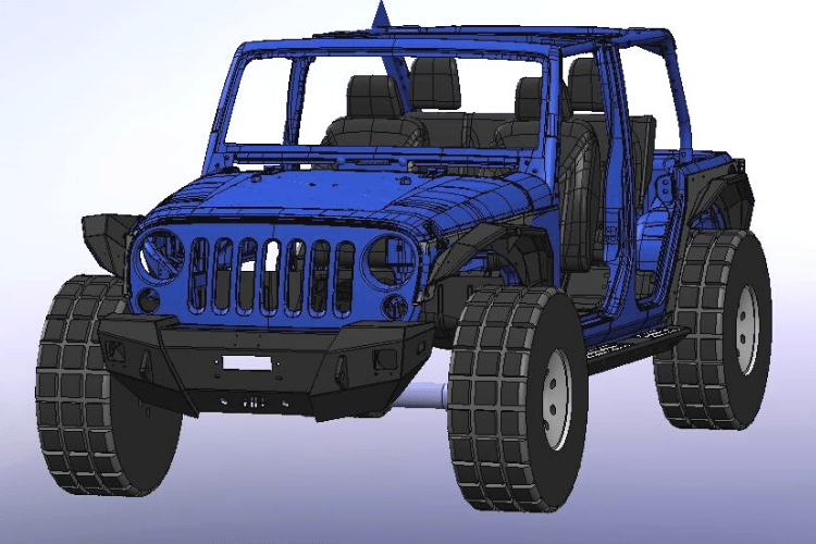 Hammerhead 600-56-0909 Jeep Wrangler JK 2007-2018 Stubby X-Series Front Bumper Winch Ready