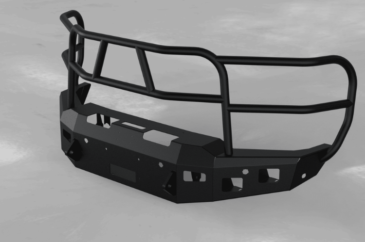 Hammerhead 600-56-1051 Ford F150 2021-2023 Front Bumper Full Brush Guard Winch Ready