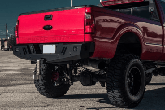 Road Armor 6112XR0B Ford F250/F350 Super Duty 2011-2016 Spartan Rear Bumper Texture Black