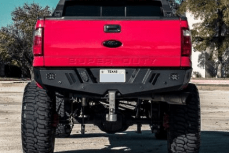 Road Armor 6112XR0B Ford F450/F550 Super Duty 2011-2016 Spartan Rear Bumper Texture Black