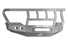 Road Armor 611R2Z-NW 2011-2016 Ford F250/F350/F450 Superduty Front Bumper, Raw, Titan II Guard, Stealth Series, Square Fog Light Hole, Non-Winch