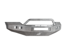 Road Armor 611R4Z-NW 2011-2016 Ford F250/F350/F450 Superduty Front Bumper, Raw, Pre-Runner Style, Stealth Series, Square Fog Light Hole, Non-Winch