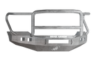 Road Armor 611R5Z-NW 2011-2016 Ford F250/F350/F450 Superduty Front Bumper, Raw, Lonestar Guard, Stealth Series, Square Fog Light Hole, Non-Winch