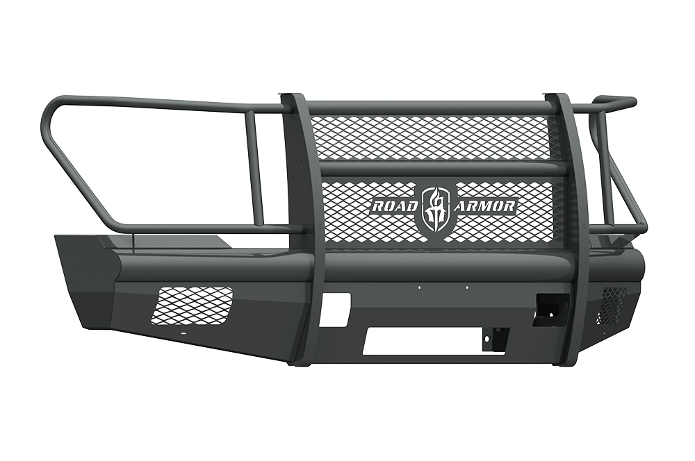 Road Armor 611VF6B 2011-2016 Ford F250/F350/F450 Superduty Front Bumper, Black Finish, Full, Vaquero, Non-Winch