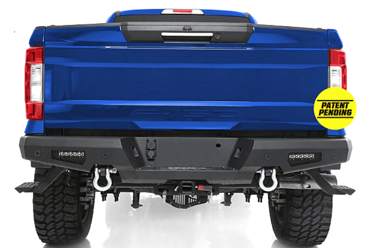 Smittybilt 614933 Ford F150 2015-2019 M1A2 Heavy Duty Modular Rear Bumper 