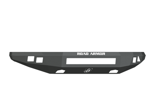 Road Armor 614R0B-NW 2010-2014 Ford F150 Raptor Front Bumper, Black Finish, No Guard, Stealth Series, Square Fog Light Hole, Non-Winch