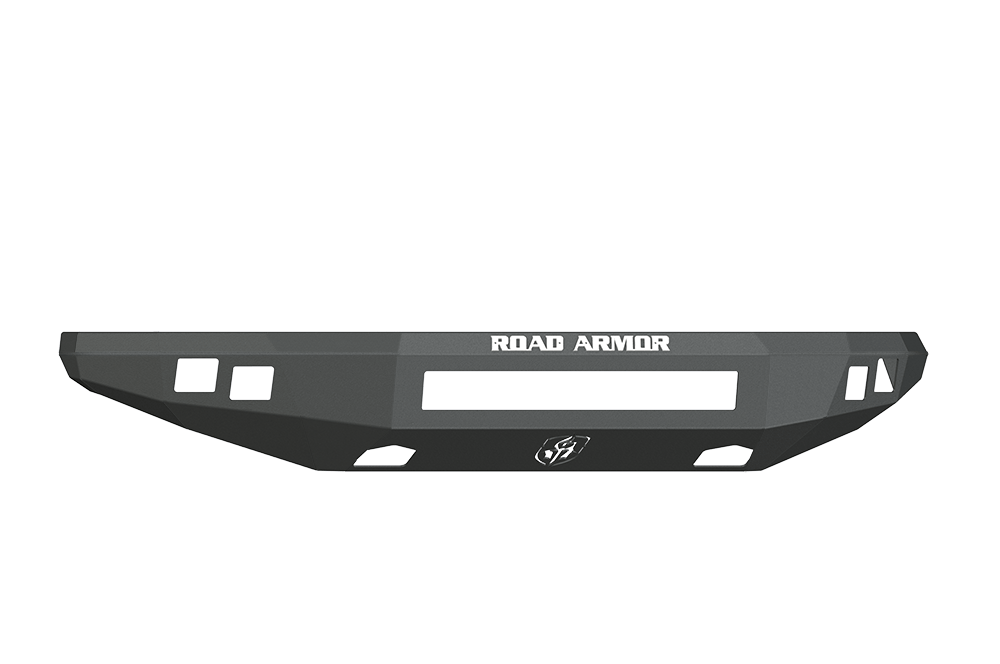 Road Armor 614R0B-NW 2010-2014 Ford F150 Raptor Front Bumper, Black Finish, No Guard, Stealth Series, Square Fog Light Hole, Non-Winch