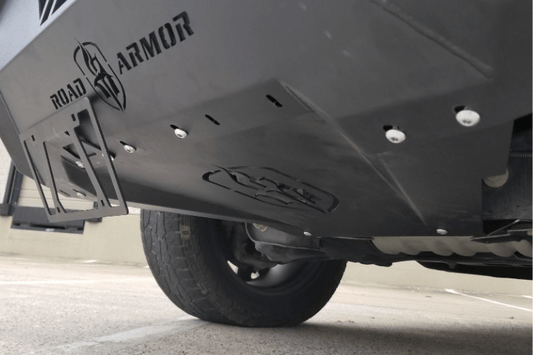 Road Armor 6151XFSPB Ford F150 2015-2017 Spartan Front Bumper Bolt-on Accessory Skid Plate Guard Texture Black