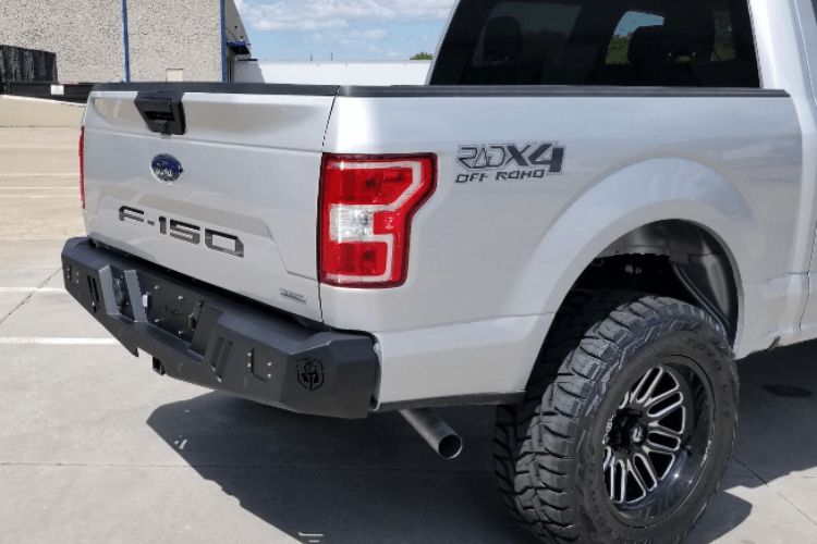 Road Armor 6151XR0B Ford F150 2015-2019 Spartan Rear Bumper Texture Black