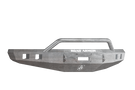 Road Armor 615R4Z 2015-2017 Ford F150 Front Bumper, Raw, Pre-Runner Style, Stealth Series, Square Fog Light Hole, Winch-Ready