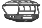 Road Armor 61743B-NW 2017-2018 Ford F450/F550 Superduty Stealth Front Non-Winch Bumper Intimidator, Black Finish and Square Fog Light Hole