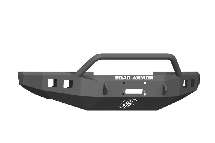 Road Armor Stealth 61744B 2017-2022 Ford F250/F350 Superduty Front Bumper Winch Pre-Runner Textured Black