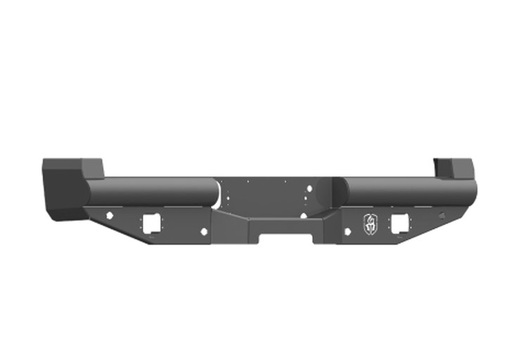 Road Armor Vaquero 617VR0B 2017 Ford F250/F350 Superduty Rear Bumper Non-Winch Black