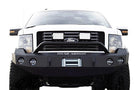 Road Armor 66134B 2009-2014 Ford F150 Front Bumper, Black Finish, Pre-Runner Style, Stealth Series, Round Fog Light Hole, Winch-Ready