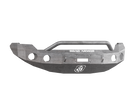 Road Armor 66134Z 2009-2014 Ford F150 Front Bumper, Raw, Pre-Runner Style, Stealth Series, Round Fog Light Hole, Winch-Ready