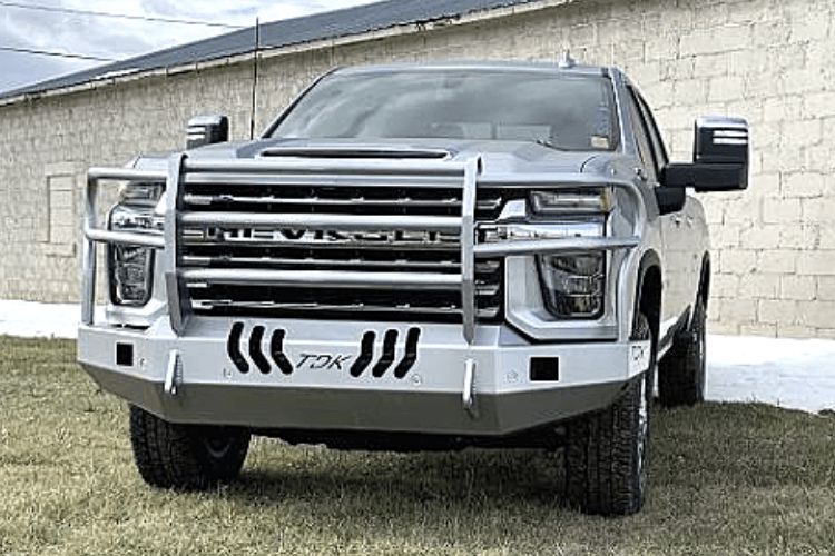 Throttle Down Kustoms BGRIL2020CH Chevy Silverado 2500HD/3500 2020-2023 Front Bumper Grille Guard