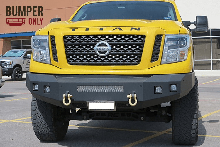 Steelcraft Nissan Titan XD 2016-2023 Fortis Front Bumper Non-Winch HD Lines 71-14080