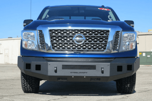 Steelcraft Nissan Titan 2017-2024 Fortis Front Bumper Non-Winch 71-14090 (Includes PRO-4X)
