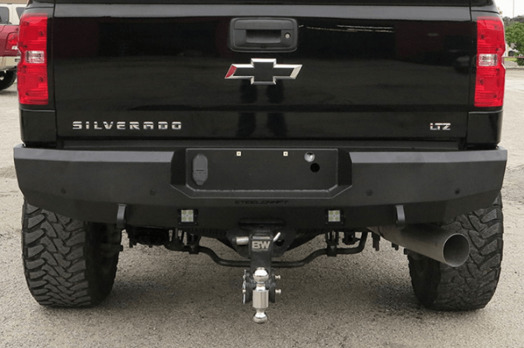 Steelcraft Chevy Silverado 2500/3500 2011-2019 Fortis Rear Bumper 76-20410