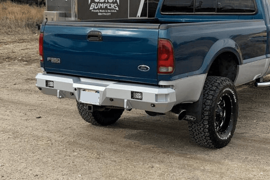 Fusion FB9907RB Ford F250/F350 Superduty 1999-2007 Rear Bumper Raw Finish