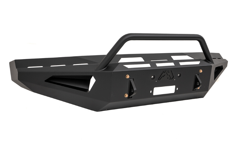 Fab Fours DR06-RS1162-1 Dodge Ram 2500/3500 2006-2009 Red Steel Front Bumper Winch Ready Pre-Runner Guard