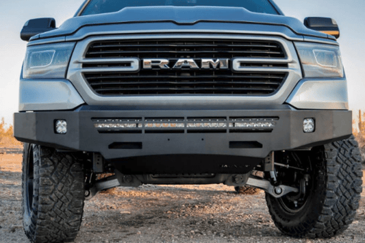 ICI Aluminum Dodge Ram 1500 2019-2023 Alumilite Front Bumper Non-Winch AL-FBM39DGN