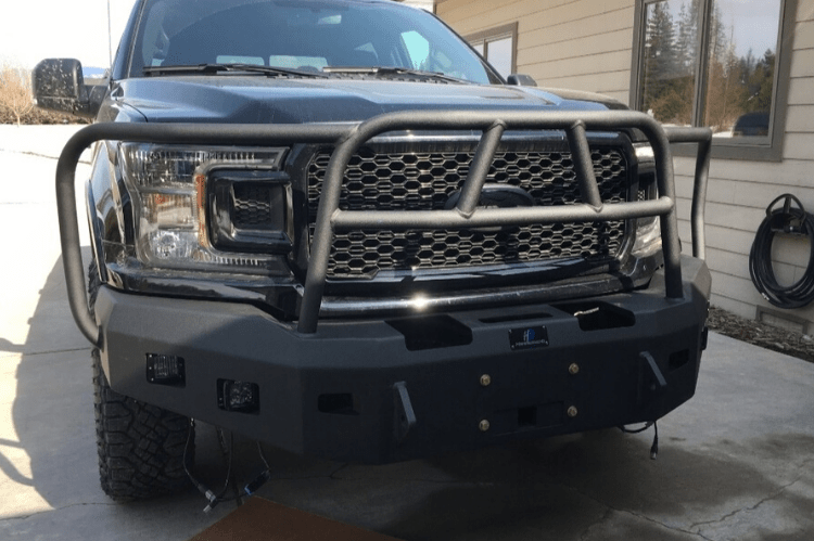 Hammerhead 600-56-0814 Ford F150 2018-2020 Front Bumper X-Series Full Brushguard Winch Ready