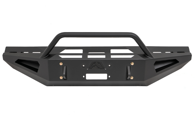 Fab Fours DR06-RS1162-1 Dodge Ram 2500/3500 2006-2009 Red Steel Front Bumper Winch Ready Pre-Runner Guard