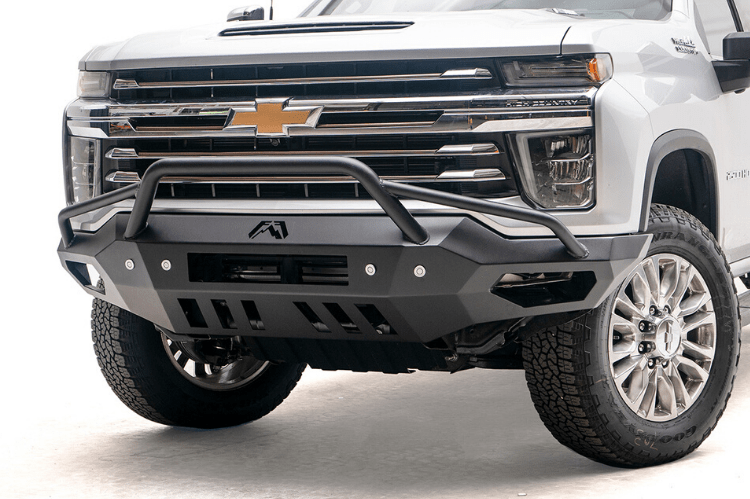 Fab Fours Vengeance Pre-Runner Guard Front Bumper 2020-2023 Chevy Silverado 2500/3500 HD CH20-V4952-1