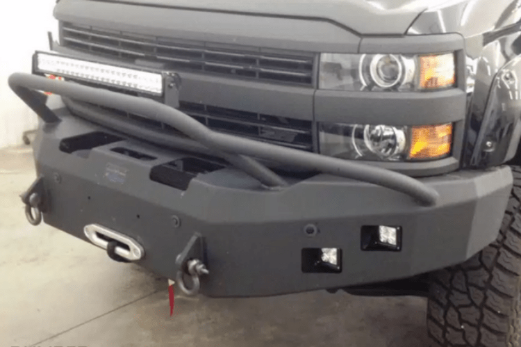 Hammerhead 600-56-0130 Chevy Silverado 1500 1999-2002 Front Bumper Winch Ready Pre-Runner
