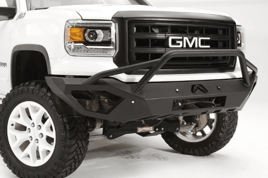 Fab Fours GS14-D3152-1 GMC Sierra 1500 2014-2015 Vengeance Front Bumper Sensor with Pre-Runner Guard