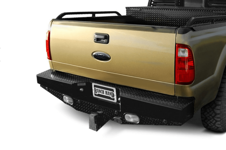 F250 W Ranch Hand Ranch Hand SBF081BLSL Sport Ford F250/F350 Super Duty Rear Bumper 2008 ...