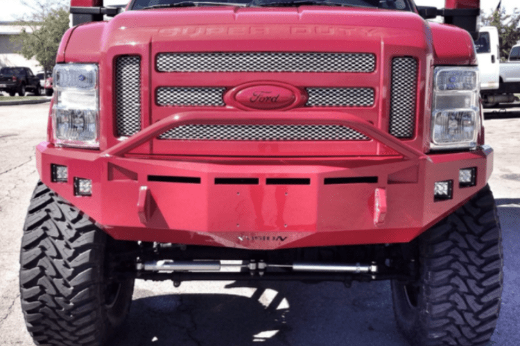 Fusion FBFORD0810FB Ford F250/F350 Superduty 2008-2010 Front Bumper Raw Finish