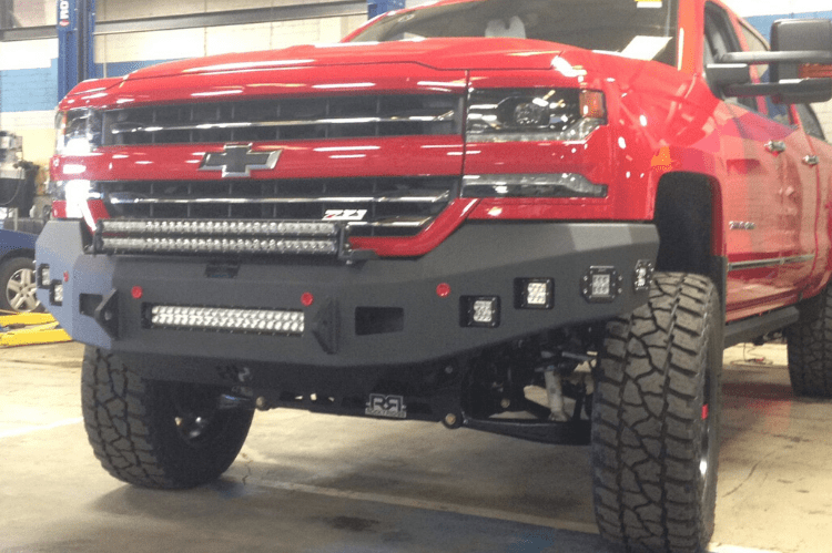 Hammerhead 600-56-0501 Chevy Silverado 1500 2016-2018 Front Bumper Low Profile No Brushguard Non-Winch