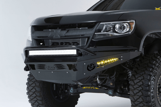 ADD F357412720103 Chevy Colorado 2015-2020 Honeybadger Front Bumper with Light Mounts (Does not fit ZR2)