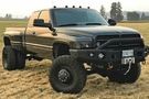 TrailReady 11400P Dodge Ram 1500 2002-2005 Extreme Duty Front Bumper Winch Ready with Pre-Runner Guard