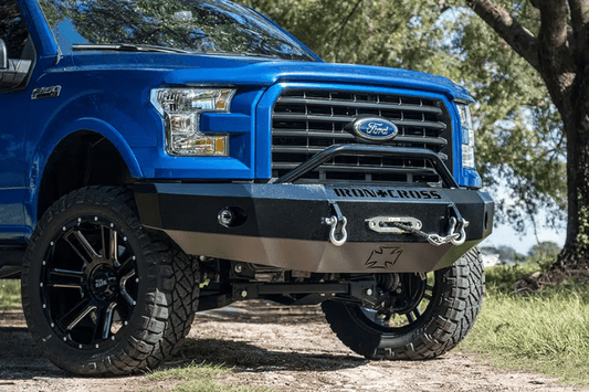 Iron Cross 1992-1996 Ford F150/250/350 Superduty HD Front Bumper 22-415-92 Winch Ready Push Bar