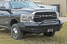 Steelcraft Dodge Ram 2500/3500 2019-2024 HD Bullnose Front Bumper Winch Ready With Hoop 55-12280