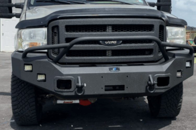 Hammerhead 600-56-0060 Ford F450/F550 Superduty 2005-2007 Front Bumper Winch Ready Pre-Runner
