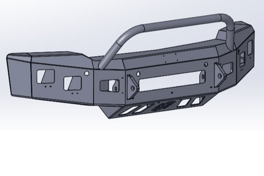 Hammerhead 600-56-0843 Chevy Silverado 1500 2019-2022 Front Bumper Low Profile Pre-Runner Non-Winch