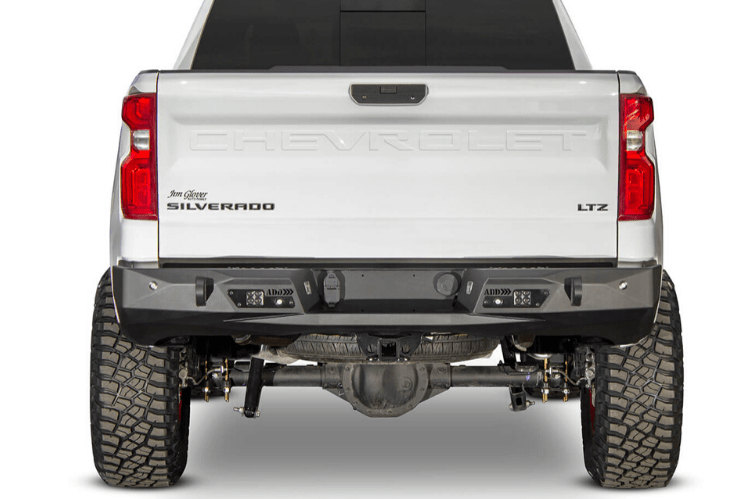 ADD R441101280103 GMC Sierra 1500 2019-2022 Stealth Fighter Rear Bumper with Exhaust Tips