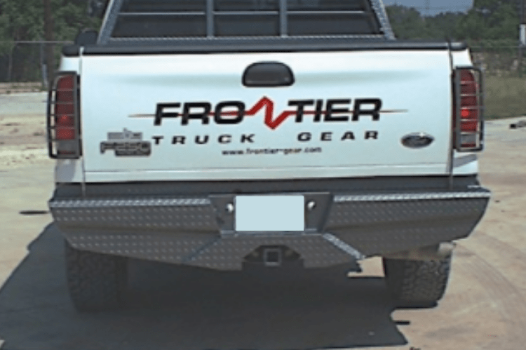 Frontier 100-21-5012 Diamond Chevy Silverado 1500 2014-2018 Rear Bumper