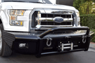 Steelcraft Ford F150 2018-2020 HD Bullnose Front Bumper Winch Ready With Hoop 55-11420
