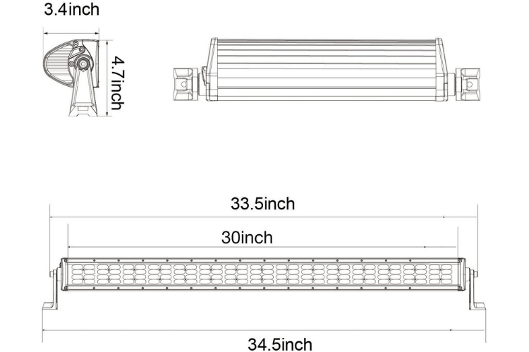 30 Inch LED Light Bar (Not for Sale)