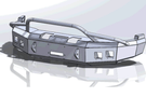 Hammerhead 600-56-0130 Chevy Silverado 1500 1999-2002 Front Bumper Winch Ready Pre-Runner